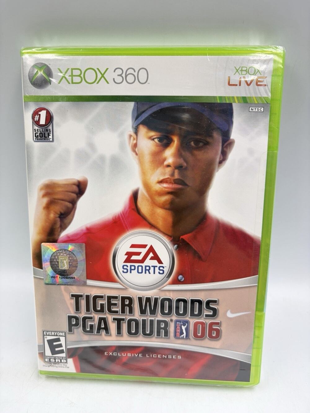 Tiger Woods PGA Tour 06 (Microsoft Xbox 360, 2005) / NEW and SEALED